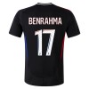 Maglia ufficiale Olympique Lyonnais Said Benrahma 17 Trasferta 2024-25 per Uomo